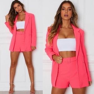 2 piece Shorts Suit/ Elegant